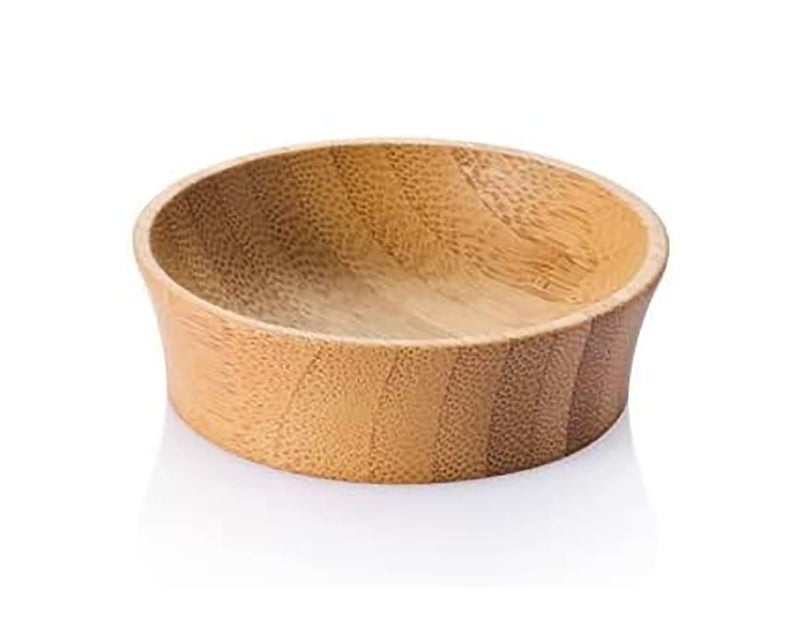 Bambu Pack of 4 - Small Reusable Bamboo Condiment Cups, Natural Wood and Food-Safe Finish, Eco Friendly Dish Alternative, Compostable Cups - Image 2